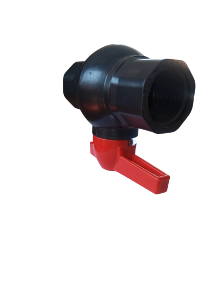 Jetplast Küresel Vana Plastik Kollu 32mm