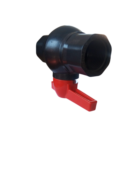 Jetplast Küresel Vana Plastik Kollu 32mm