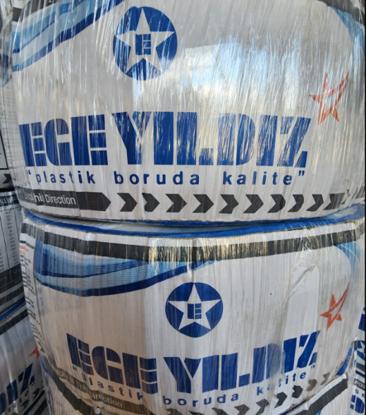 Egeyıldız Yassı (Sezonluk) Damlama 17 mm 8 mil 30 cm 1,6lt/h