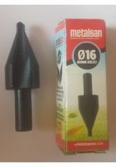 16Lık Damlama Konik Delici (Matkap Ucu) Kangal Boru Delme Aparatı