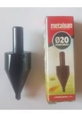 20Lik Damlama Konik Delici (Matkap Ucu) Kangal Boru Delme Aparatı