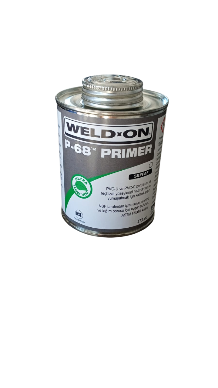 Weld-On P-68 Primer, Clear 473ml