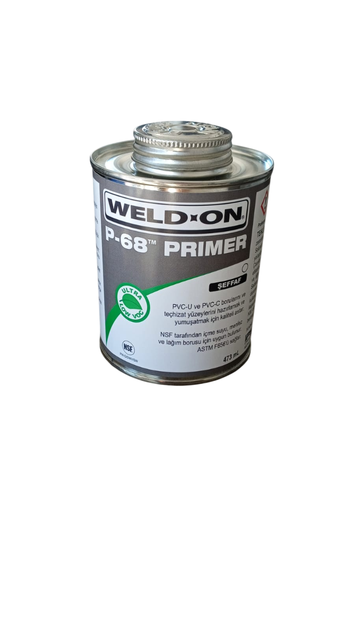 Weld-On P-68 Primer, Clear 473ml