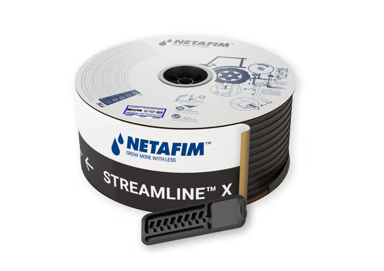 Netafim Yassı (Sezonluk) Damlama 17 mm 8 mil 30 cm 1,6lt/h (2500 metre)