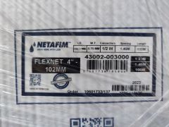 Flexnet 4'' (110 Mm) Polynet Boru 140 Cm Flexnet Layflat Boru 100 Metre